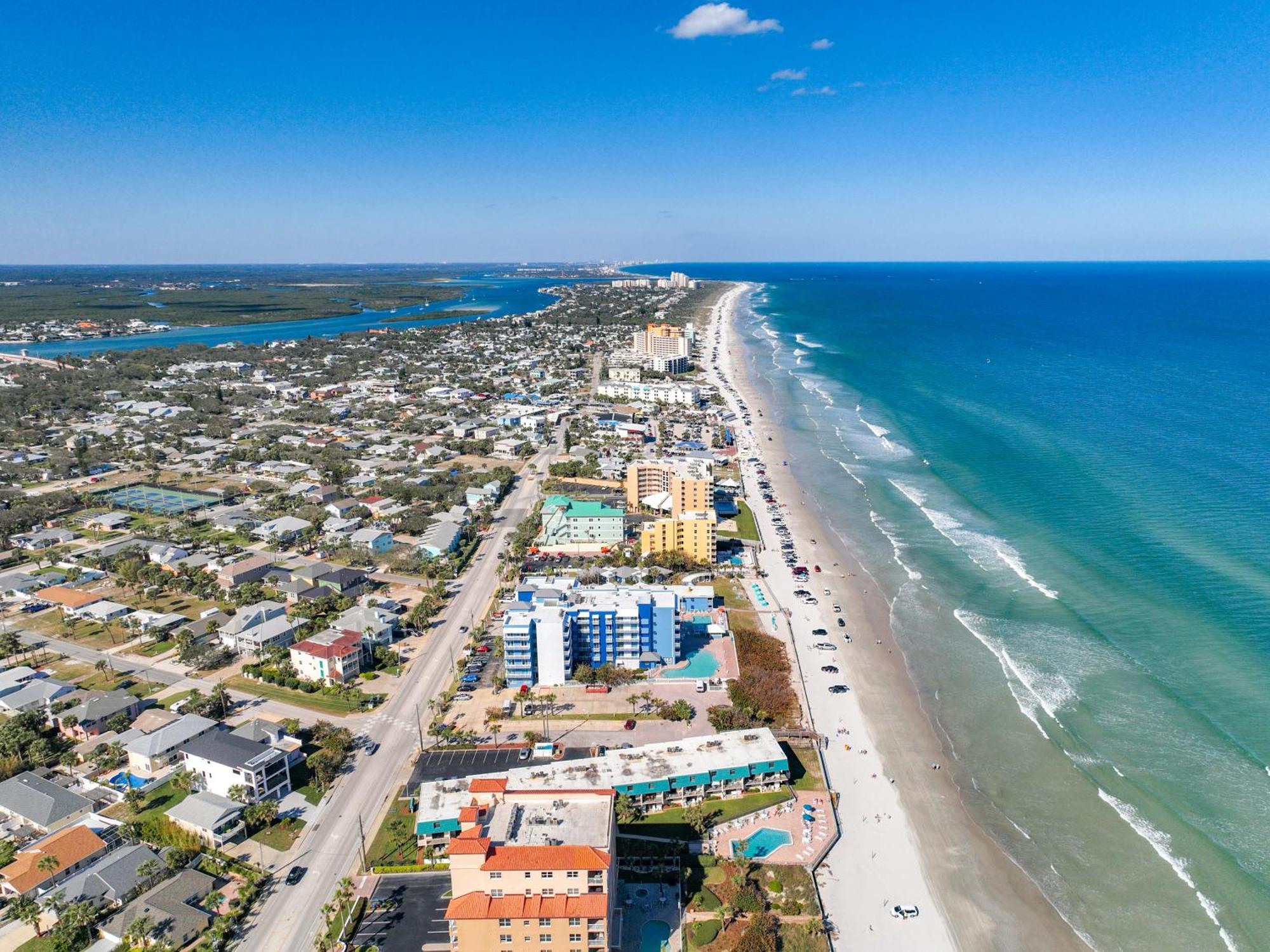 ニュー・スマーナ・ビーチ Oceanfront Balcony, Pool, Bbq, Steps To Flagler Aveヴィラ エクステリア 写真