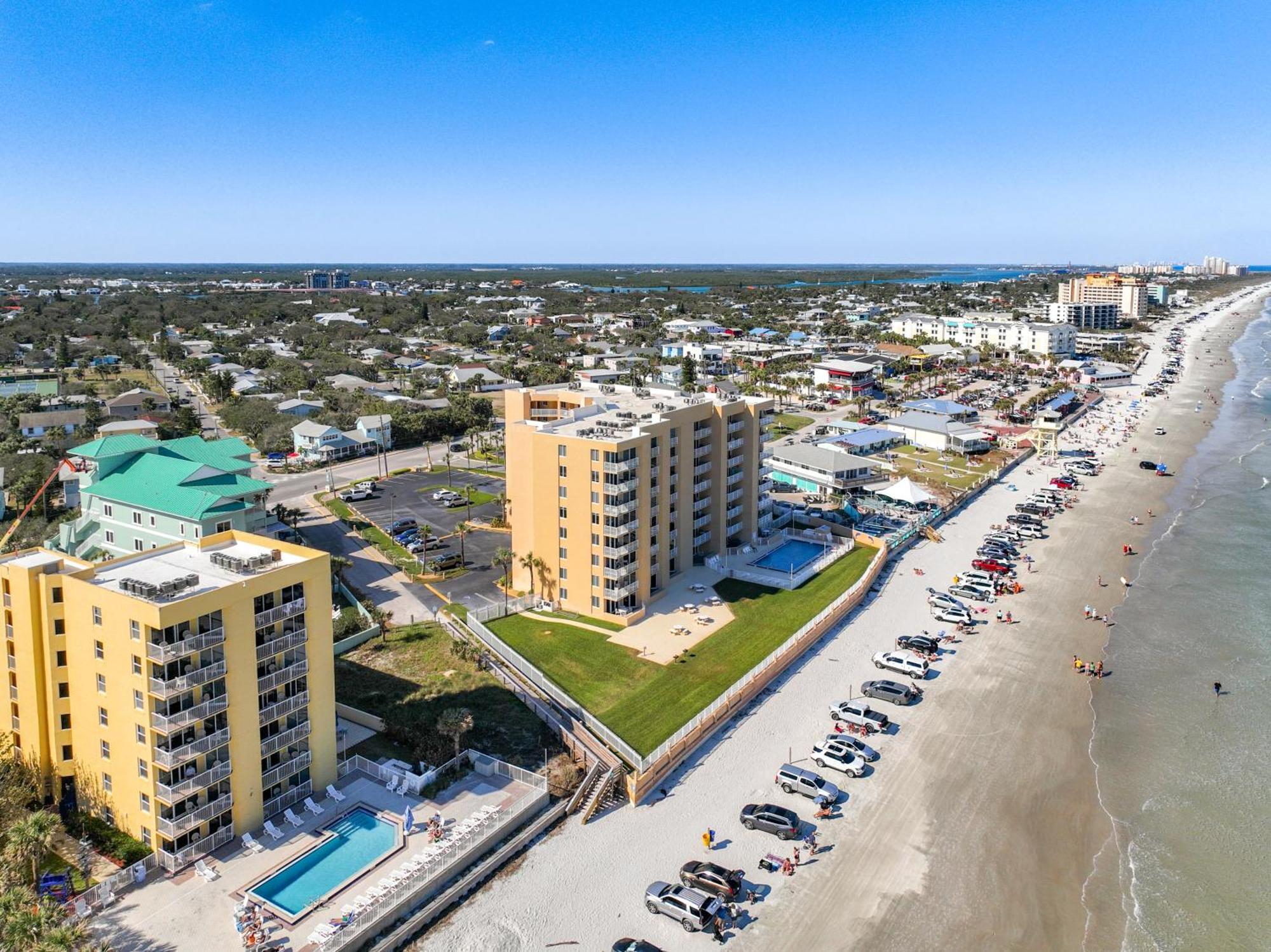 ニュー・スマーナ・ビーチ Oceanfront Balcony, Pool, Bbq, Steps To Flagler Aveヴィラ エクステリア 写真